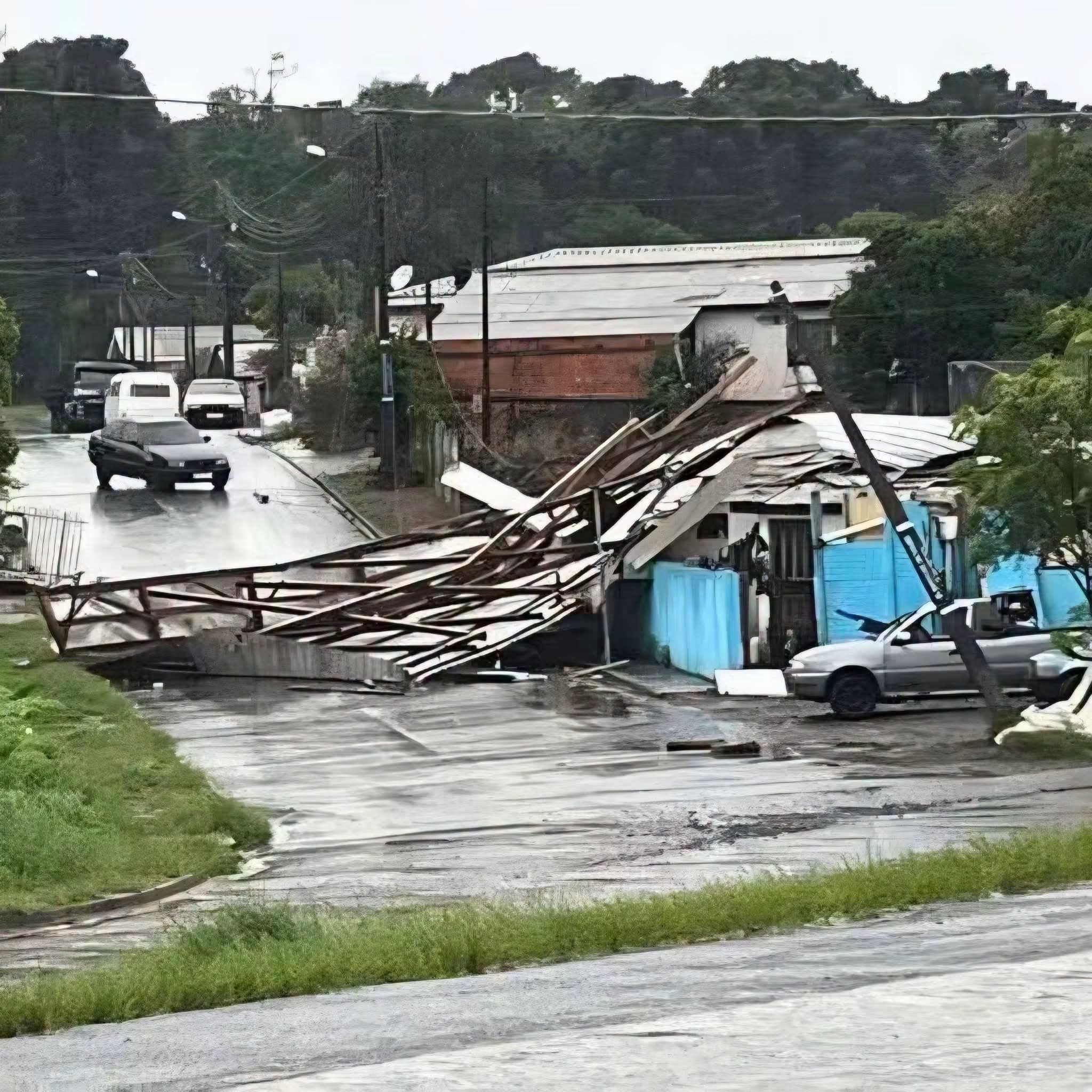Tempestade Deixou Grandes Prejuízos E Mais De 140 Pessoas Afetadas Na cidade Vizinha De pinhão PR