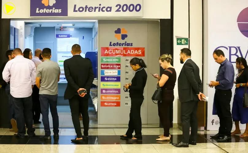 Mega Sena acumulou em 112 milhões o sorteio vai ser neste Domingo dia 11 apartir das 11 horas horário de Brasília