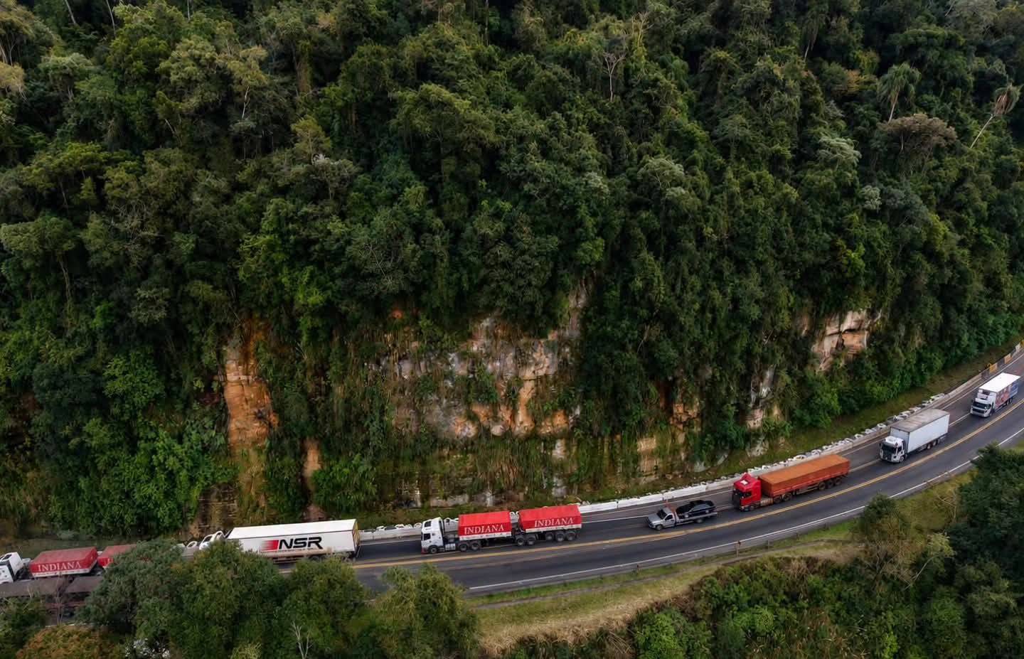 dia 27 de julho motoristas voltarão a enfrentar o sistema pare e siga na serra da esperança no km 312 da BR 277 entre Guarapuava e Prudentópolis