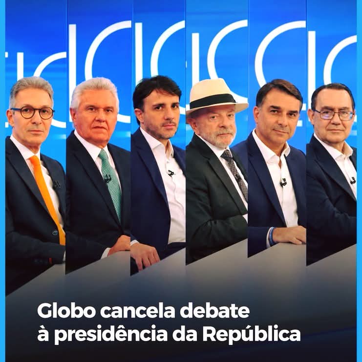 Rede Globo cancela Debate que estava marcado para hoje às 21:30